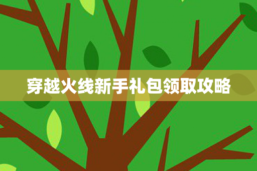 穿越火线新手礼包领取攻略