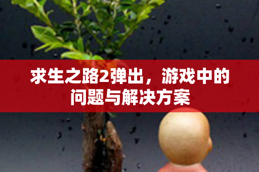 求生之路2弹出，游戏中的问题与解决方案