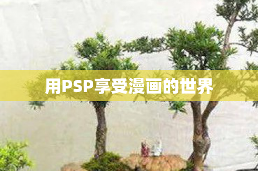 用PSP享受漫画的世界