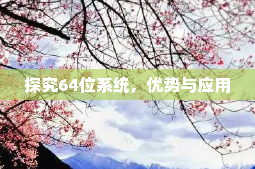 探究64位系统，优势与应用