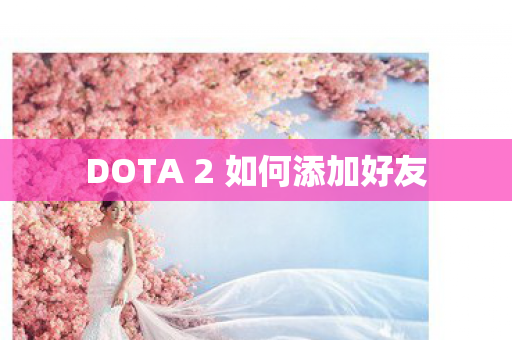 DOTA 2 如何添加好友