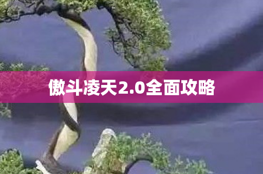 傲斗凌天2.0全面攻略