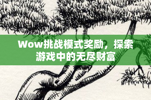 Wow挑战模式奖励，探索游戏中的无尽财富