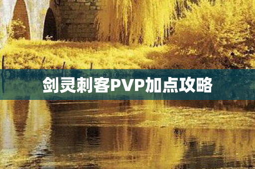 剑灵刺客PVP加点攻略
