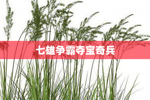 七雄争霸夺宝奇兵