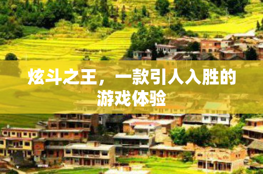 炫斗之王，一款引人入胜的游戏体验