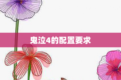 鬼泣4的配置要求