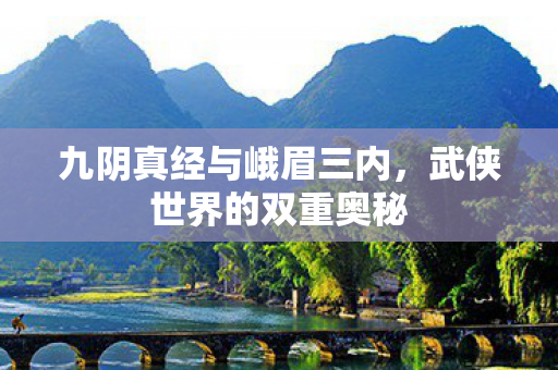 九阴真经与峨眉三内，武侠世界的双重奥秘