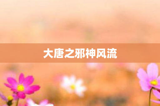 大唐之邪神风流