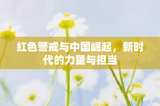 红色警戒与中国崛起，新时代的力量与担当