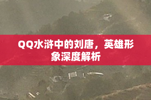 QQ水浒中的刘唐，英雄形象深度解析