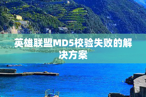 英雄联盟MD5校验失败的解决方案