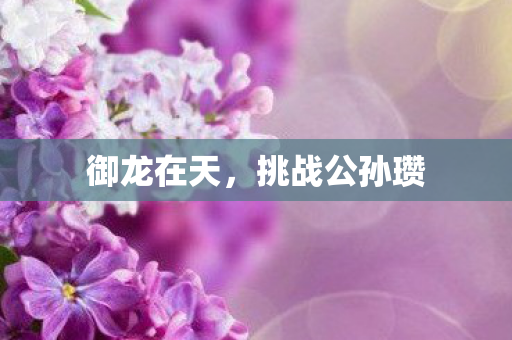 御龙在天，挑战公孙瓒