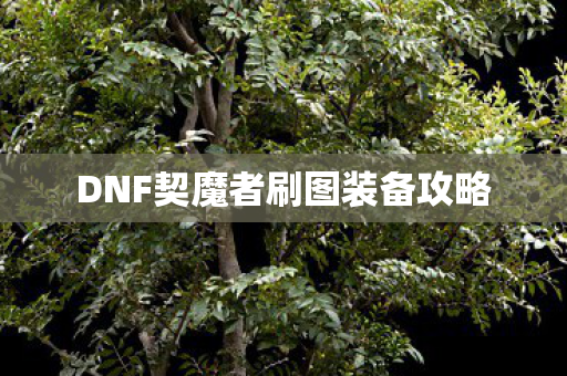 DNF契魔者刷图装备攻略