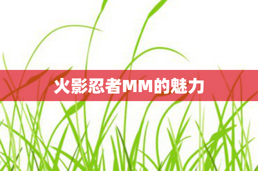 火影忍者MM的魅力