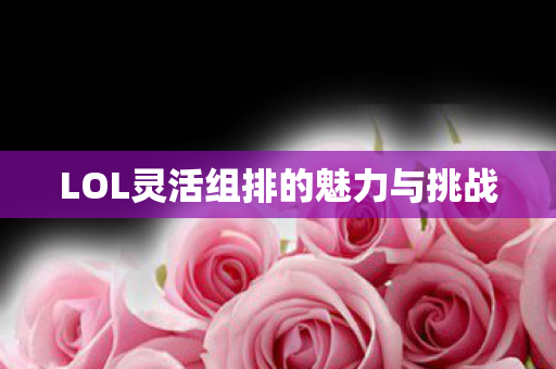 LOL灵活组排的魅力与挑战