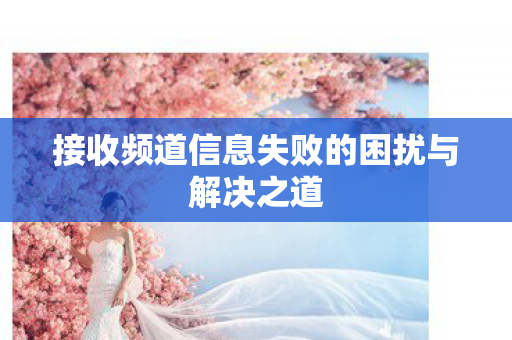 接收频道信息失败的困扰与解决之道