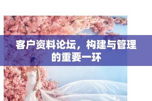 客户资料论坛，构建与管理的重要一环