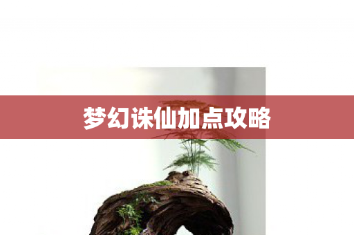梦幻诛仙加点攻略