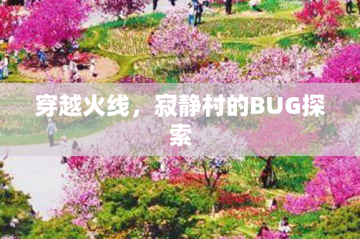穿越火线，寂静村的BUG探索