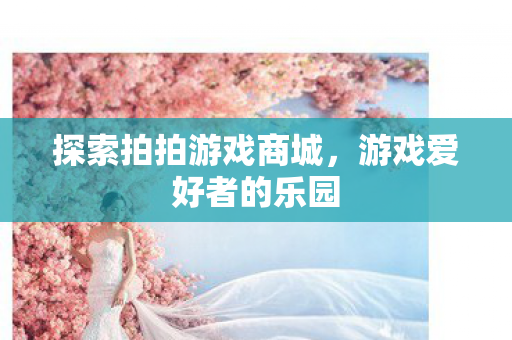 探索拍拍游戏商城，游戏爱好者的乐园