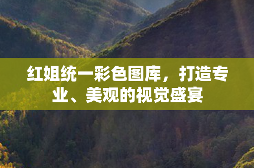 红姐统一彩色图库，打造专业、美观的视觉盛宴