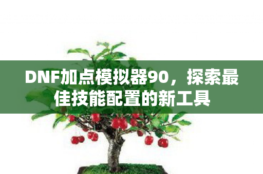DNF加点模拟器90，探索最佳技能配置的新工具
