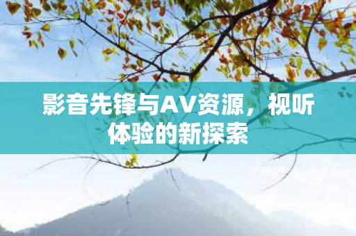 影音先锋与AV资源，视听体验的新探索