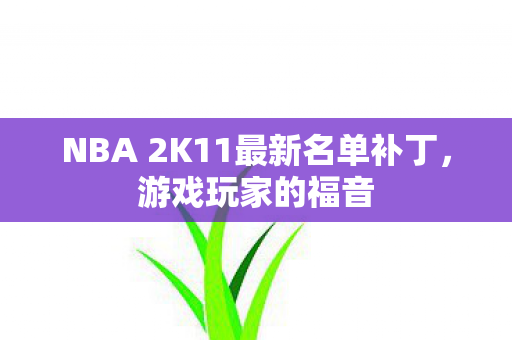 NBA 2K11最新名单补丁，游戏玩家的福音
