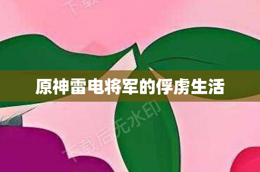 原神雷电将军的俘虏生活