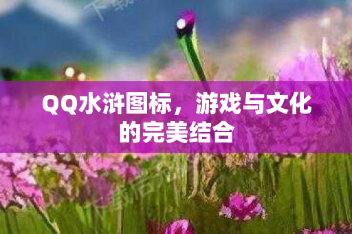 QQ水浒图标，游戏与文化的完美结合