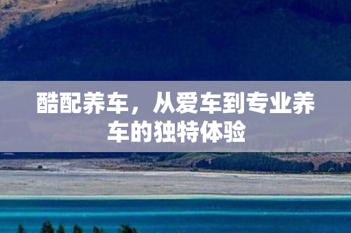 酷配养车，从爱车到专业养车的独特体验