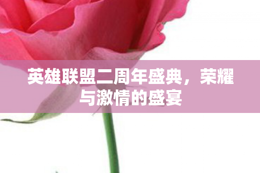 英雄联盟二周年盛典，荣耀与激情的盛宴