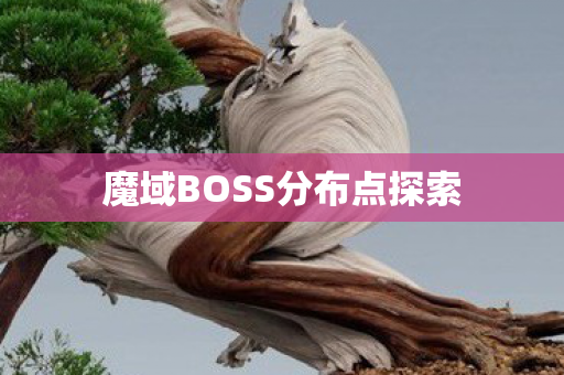 魔域BOSS分布点探索