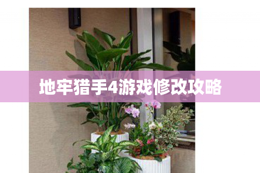 地牢猎手4游戏修改攻略