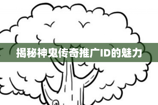揭秘神鬼传奇推广ID的魅力