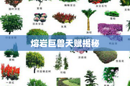 熔岩巨兽天赋揭秘