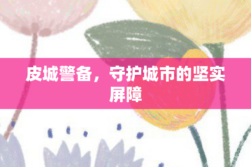 皮城警备，守护城市的坚实屏障