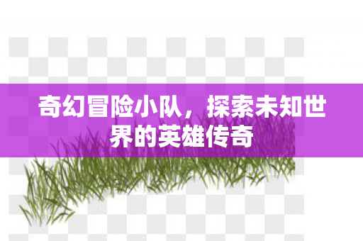 奇幻冒险小队，探索未知世界的英雄传奇