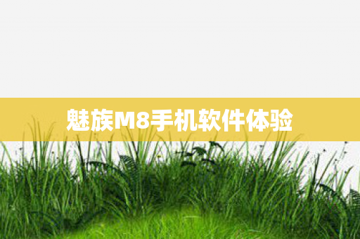 魅族M8手机软件体验