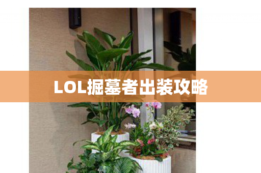 LOL掘墓者出装攻略