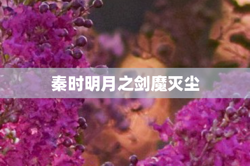 秦时明月之剑魔灭尘