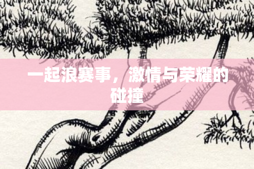 一起浪赛事，激情与荣耀的碰撞