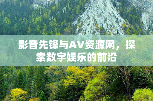 影音先锋与AV资源网，探索数字娱乐的前沿