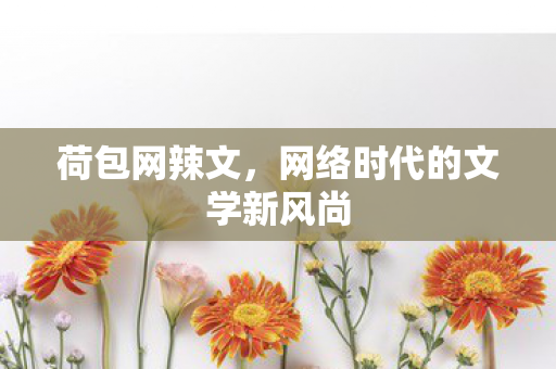 荷包网辣文，网络时代的文学新风尚