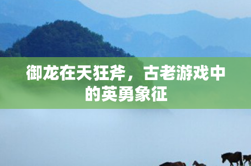 御龙在天狂斧，古老游戏中的英勇象征