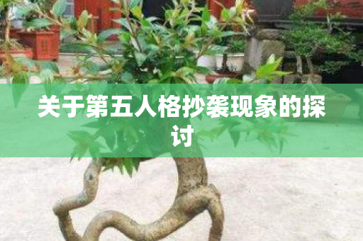 关于第五人格抄袭现象的探讨