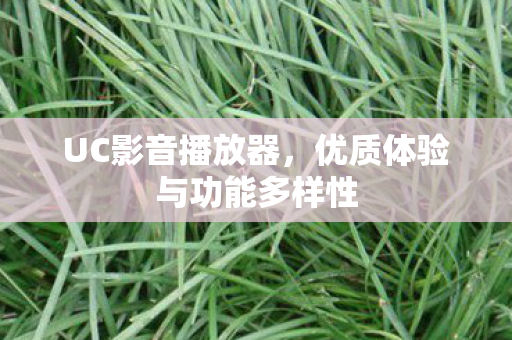 UC影音播放器，优质体验与功能多样性