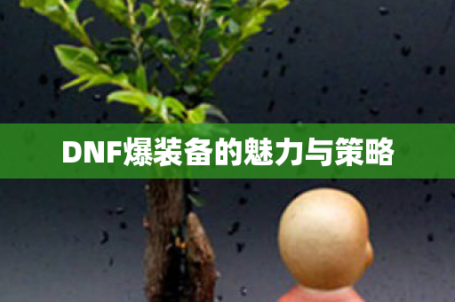 DNF爆装备的魅力与策略