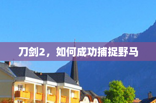 刀剑2，如何成功捕捉野马
